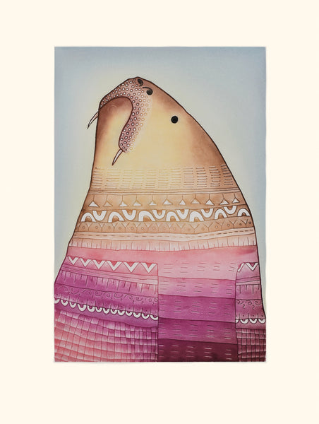 LAST 2 COPIES - 2025 PRINT Dorset Collection by NINGIUKULU TEEVEE *Kakkinilik* (One with Tattoos)