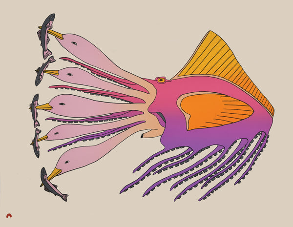 2025 PRINT Dorset Collection by QAVAVAU  *Octopus Transformation*