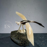 RESERVED** 9” Crane Bird by Derrald Taylor