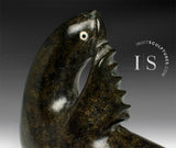 VINTAGE 10” Basking Walrus by Nuveeya Aipellee *Worshipping the Sun*