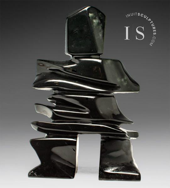 11" Inukshuk by Oqituq Shaa