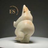 21" Dancing Bear by Joanie Ragee *Orange Punch*