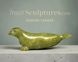 Oiseau phoque de 9 pouces VINTAGE - Transformation par Seepee Ipeeli *Les yeux grands ouverts*