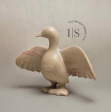9" Dancing Goose by Pudlalik Shaa *Stars and Stripes*