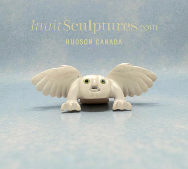 7" Owl by Toonoo Sharky *Minion #7 - White Christmas*