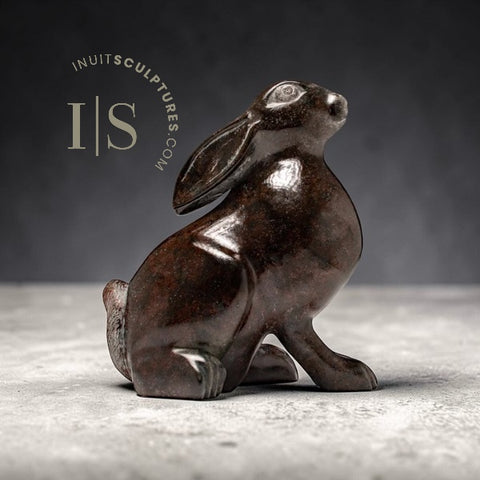 16" Arctic Hare by Matto Oaklik *Brown Eyed Girl*