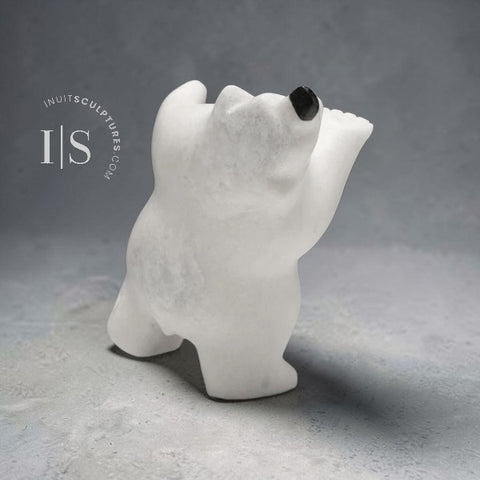 8"  Dancing Bear by David Shaa *Leaning Tower of Pisa*