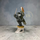10” Drum Dancing Bear by Derrald Taylor *Leader of the Band*