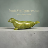 Oiseau phoque de 9 pouces VINTAGE - Transformation par Seepee Ipeeli *Les yeux grands ouverts*