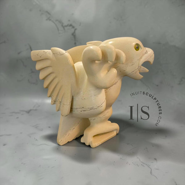 BIG HEARTED 12" SIGNATURE Dancing Goose by Toonoo Sharky *Meandering*