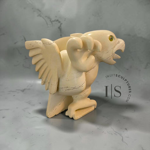 CURATOR'S CHOICE  12" SIGNATURE Dancing Goose by Toonoo Sharky *Meandering*