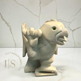 CURATOR'S CHOICE  12" SIGNATURE Dancing Goose by Toonoo Sharky *Meandering*