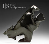 CURATOR'S CHOICE  BOLD 12" Two-Way Dancing Bear by Ottokie Samayualie