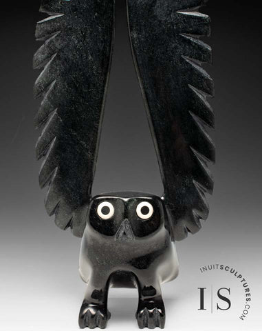 12" Owl by Adamie Qaumagiaq *Hootnanny*