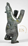 14” Dancing Bear by Ulaigi Adla *Pearl*