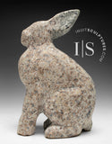 8" Dancing Arctic Hare by Jutai Qimirpik *Hippity Hop*