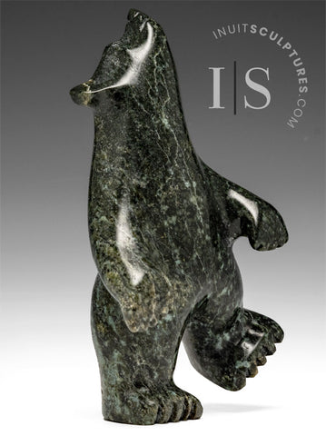 RESERVED** 5" Dancing Bear by Adamie Quamagiaq *Bjorn*