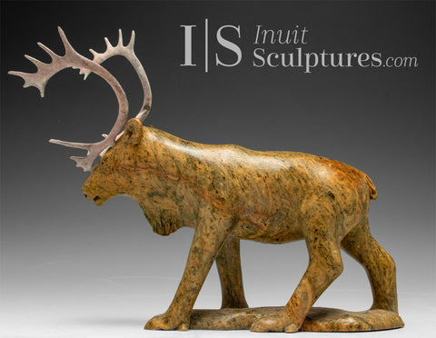 RESERVED** 9" Caribou by  Derrald Taylor *Olympic Dream*