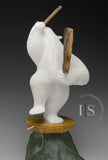 9” Drum Dancing Bear by Derrald Taylor *Glory, Glory, Hallelujah!*