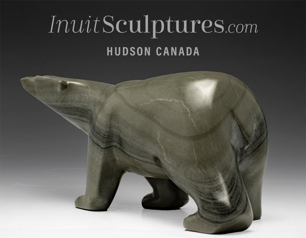 10" Walking Bear by Samwillie Amagoalik *Soft Touch*