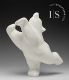 10" Limited Edition Dancing Bear by Johnny Manning (Italian Marble)