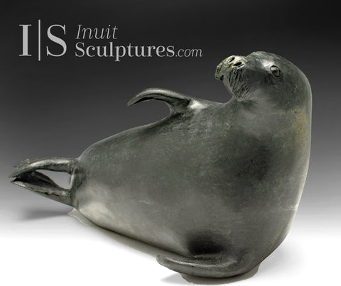 15" Relaxing Seal by Paul Malliki *Slippery As.* CURATOR'S CHOICE