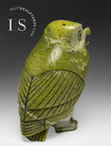 LAST OWL 6" SIGNATURE Owl by Pits Qimirpik (1968 -2024) *Ghost Busters "Slimer"*