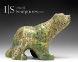 7" Walking Bear by Samayualie Akesuk