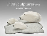 7" Swimming Polar Bears by Mazdak Darehshoripour *Snowballs*