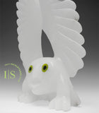 14" Owl by Toonoo Sharky *White Cliff*