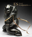 VINTAGE 14" Hunter by Uriash Puqiqnak *On Balance*