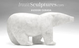 20" Walking Polar Bear by Peter Aningmiuq *Iceman*