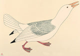 1983 ANGRY SEAGULL by Kananginak Pootoogook
