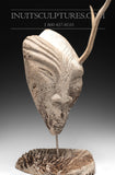 24" Masterpiece Whale Bone Sedna Face by world famous Billy Merkosak