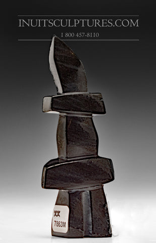 5" Inukshuk by Ningeosiak Ashoona