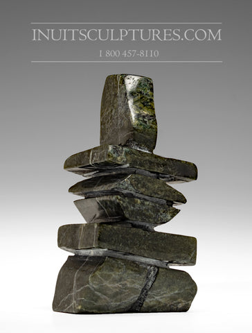 6" Chubby Inukshuk by Salomonie Shaa *Wally*