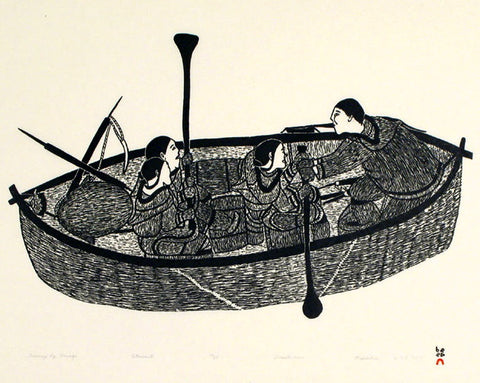 2000 JOURNEY BY UMIAQ by Napachie Pootoogook