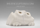 5" White Owl by Joanasie Manning