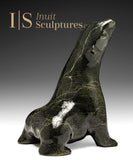 9" Sitting Bear by Elite Carver Nuna Parr *Patience*