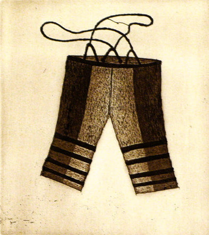 2000 SUVINNGITTUUK (SEALSKIN PANTS) by Mary Pudlat