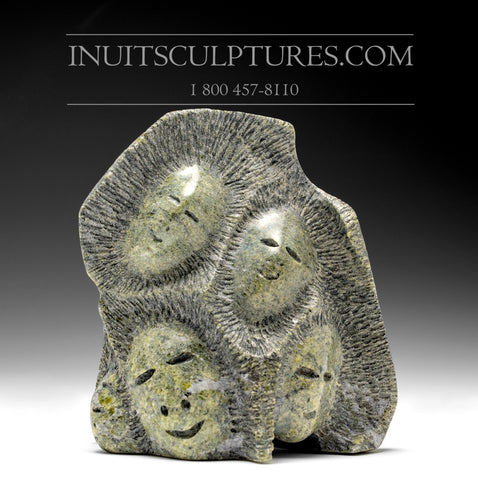 6" Spirit Faces by Tapaungai Qatsiyo