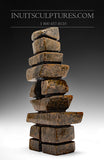 8" Double Inukshuk by Elis Parr