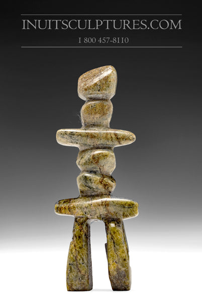 4.5" Inukshuk by Ning Shaa