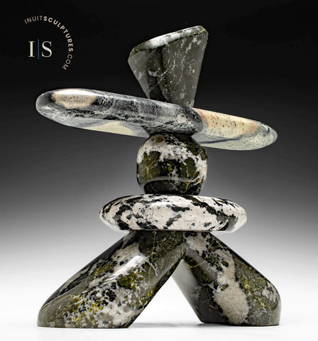 15" SIGNATURE Inukshuk by Paul Bruneau *Inspired*