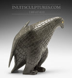 7" Ptarmigan Bird by Master Carver Jimmy Iqaluq