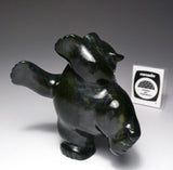 3.5" Dancing Bear by Markoosie Papigatook