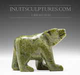 2.5" Miniature Walking Bear by Mosesee Pootoogook