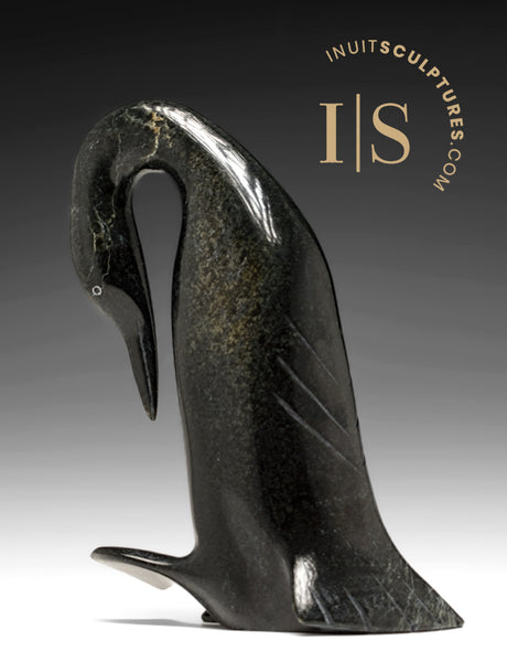 8" Loon by Ning Ashoona *Wistful* CURATOR'S CHOICE